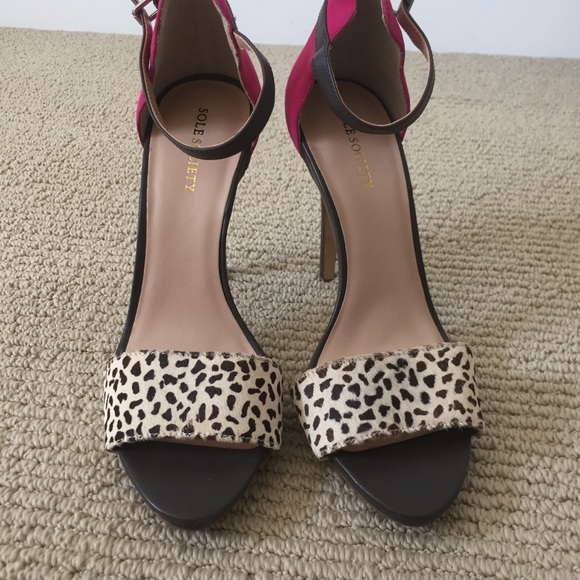 Sole Society Shiela Sandal Heels - Picture 2 of 6